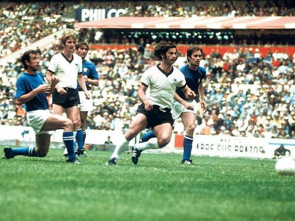 Fußball zieht: Die WM 1970 in Mexiko, schon in Farbe