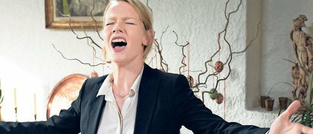 Mehr Publikum! Eine gleichzeitige Bereitstellung von Kinofilmen wie „Toni Erdmann“ (mit Sandra Hüller) auf Streamingportalen könnte die Zahl der Zuschauer vergrößern.