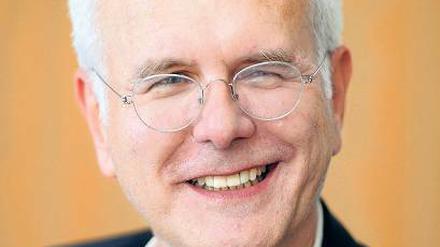 Mit Smartphone: Harald Schmidt