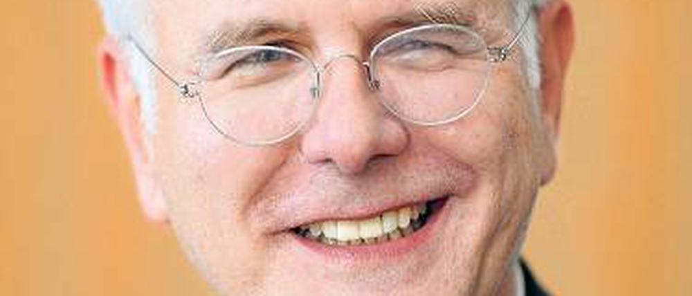 Mit Smartphone: Harald Schmidt