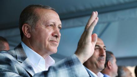 Der türkische Staatspräsident Recep Tayyip Erdogan. 