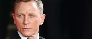 Nicht gerührt. Schauspieler Daniel Craig.