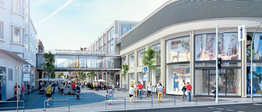 So könnte das neue Tegel Quartier einmal aussehen.