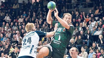 Ab durch die Mitte. Paul Drux bleibt bis 2023 bei den Füchsen.