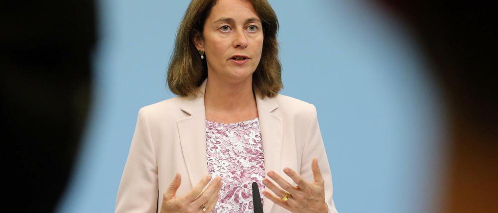Bundesfamilienministerin Katarina Barley (SPD) sähe gerne mehr Frauen in Unternehmensvorständen.