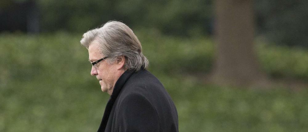 Stephen Bannon will weiter kämpfen.