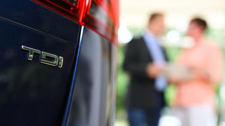 Wenig Interesse. Diesel-Fahrzeuge sind aktuell Ladenhüter im Autohaus. 