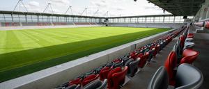 Der Stolz des Präsidenten. Im neuen Nachwuchsleistungszentrum des FC Bayern kann ab sofort die Zukunft entwickelt werden.