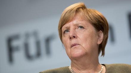 Bundeskanzlerin Angela Merkel (CDU).