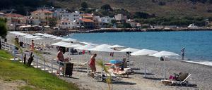 Urlaub in Kreta. Damals noch mit Walkman - und den labyrinthischen Klangverästelungen der Progrocker Van der Graaf Generator auf den Kopfhörern.