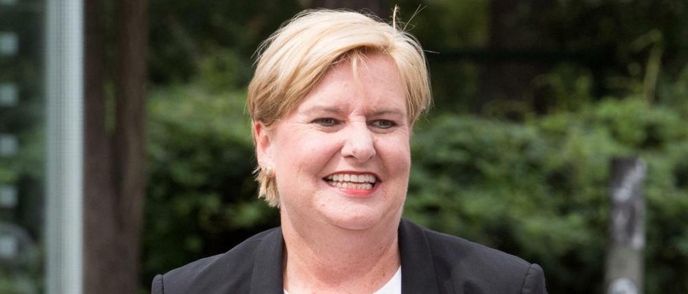 Ihr Lachen sorgt derzeit für Ärger. Die Spitzenkandidatin zur Bundestagswahl aus dem Wahlkreis Mitte, Eva Högl (SPD).