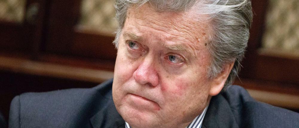 Trump-Berater und Chefstratege Steve Bannon.