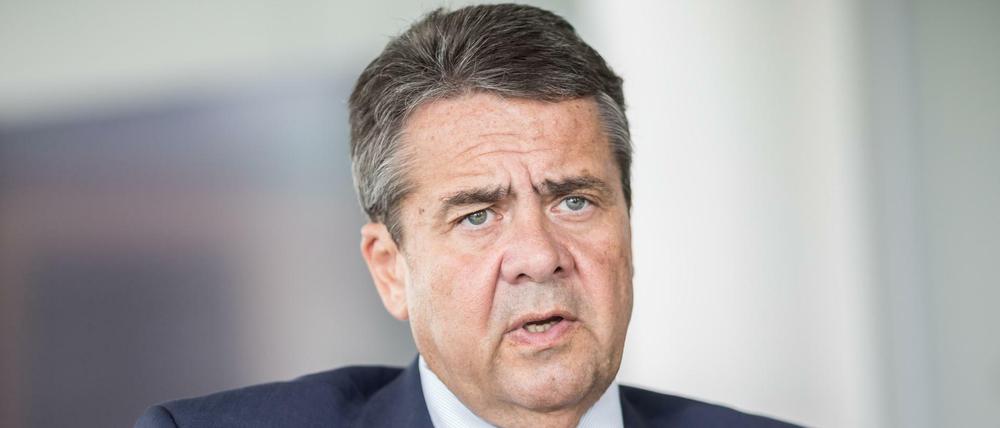 Außenminister Sigmar Gabriel (SPD).
