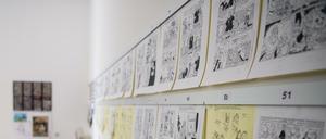 Zeichenraum des Magazins "Mosaik" in Berlin