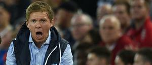 Nach 20 Minuten war das Spiel für Hoffenheim und Julian Nagelsmann gelaufen.