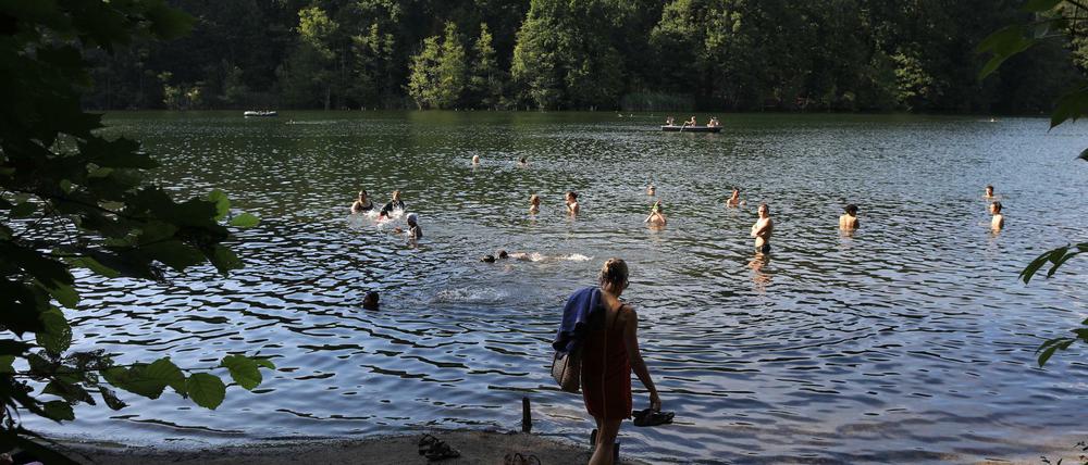 Einladend: Der Schlachtensee.