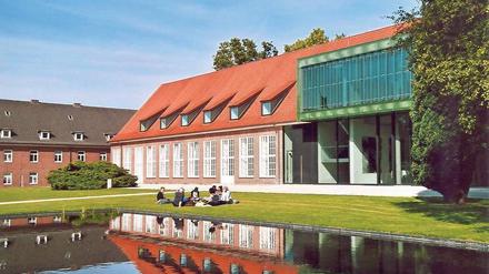 Auf dem Campus der Jacobs University.