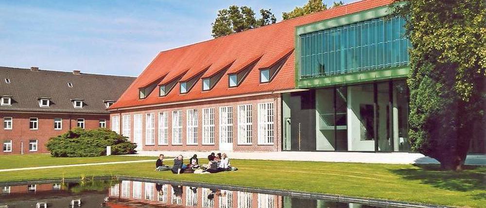 Auf dem Campus der Jacobs University.