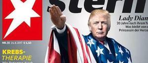 Darf man das? Donald Trump auf dem neuen "stern"-Cover