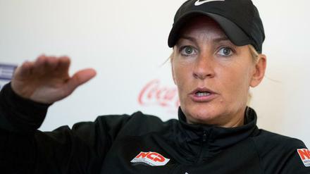 Barbara Rittner steigt beim DTB auf - und das Fed-Cup-Team ohne sie hoffentlich nicht ab.