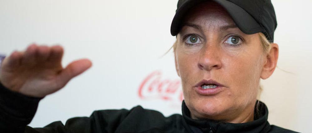 Barbara Rittner steigt beim DTB auf - und das Fed-Cup-Team ohne sie hoffentlich nicht ab.