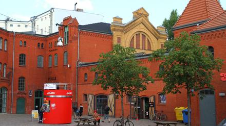 Hof der Kulturbrauerei in Berlin-Prenzlauer Berg.