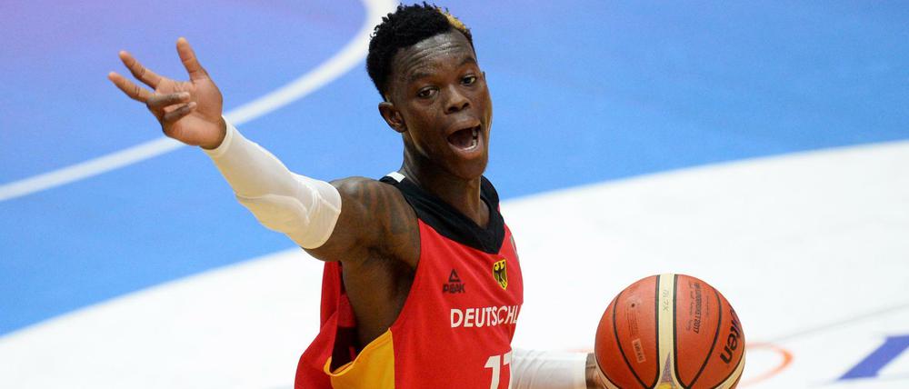 Dennis Schröder gibt die Anweisungen im deutschen Team.