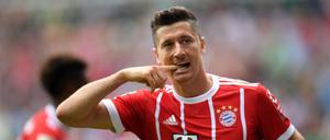 Erfolg schmeckt. Robert Lewandowski ist ziemlich gut in die neue Bundesliga-Saison gestartet.