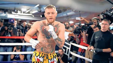 Durchweg martialisch. Der Ire Conor McGregor. 