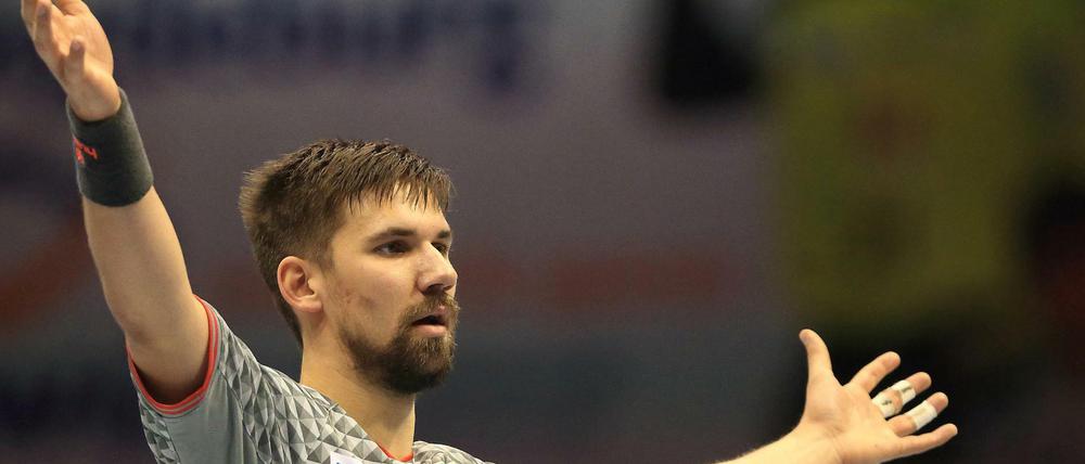 Fabian Wiede führte die Berliner erneut ins Finale.