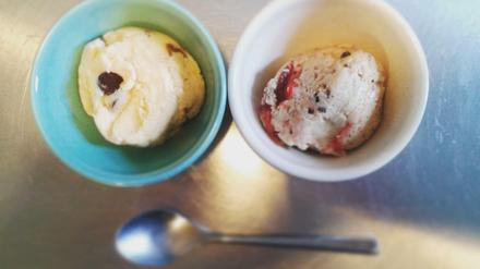 Todsünde. Die Cookie Dough Bar funktioniert wie eine Eisdiele. Eine Kugel kostet 2,30 Euro und hat rund 250 Kalorien.