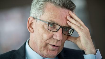 Weiter mit der Türkei gegen Terror: Bundesinnenminister Thomas de Maiziere (CDU)