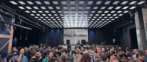 Talking Acts. Im Soda-Club wurde das Pop-Kultur-Festival mit Musik und Diskussionen eröffnet.