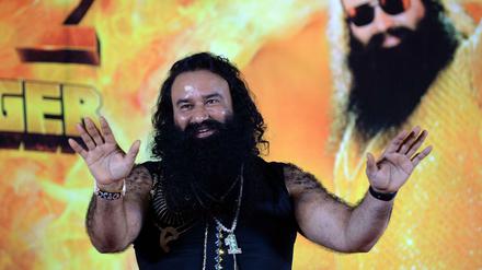 Guru Gurmeet Ram Rahim Singh hat Millionen Anhänger.