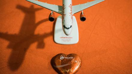 Abschied vom Schokoherz von Air Berlin