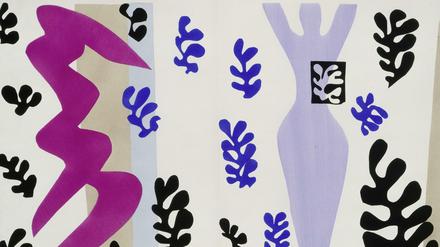 Inspiriert vom Jazz: Der Siebdruck „Le lanceur de couteaux“ (Der Messerwerfer) von Henri Matisse, 1947.
