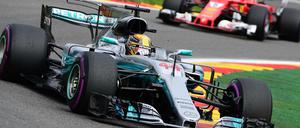 Lewis Hamilton konnte Sebastian Vettel dieses Mal in Schach halten.