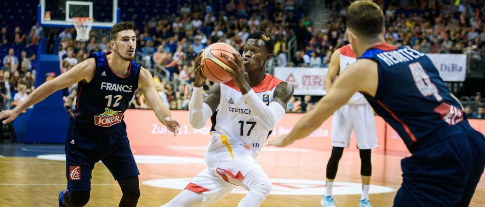 Dennis Schröder erzielte 23 Punkte gegen die Franzosen.