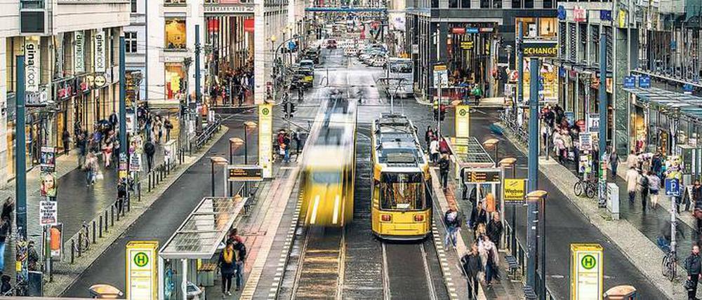 Die Straßenbahnlinie M 1 fährt künftig werktags tagsüber im 7,5-Minuten-Takt.
