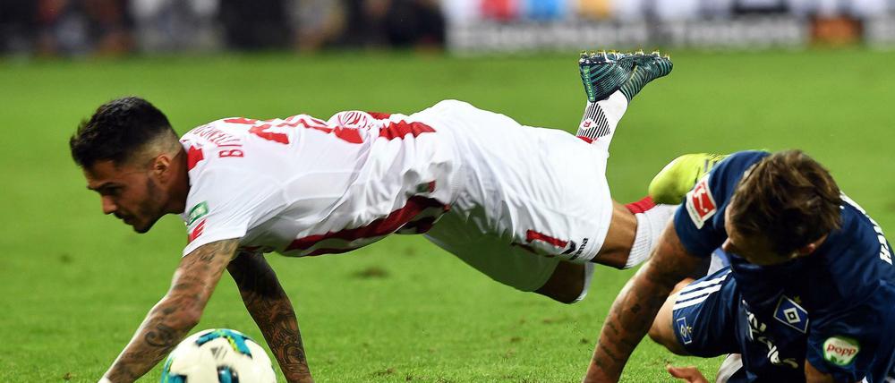 Rassige Zweikämpfe wie diese gab es nicht immer über den Eurosportplayer zu sehen.