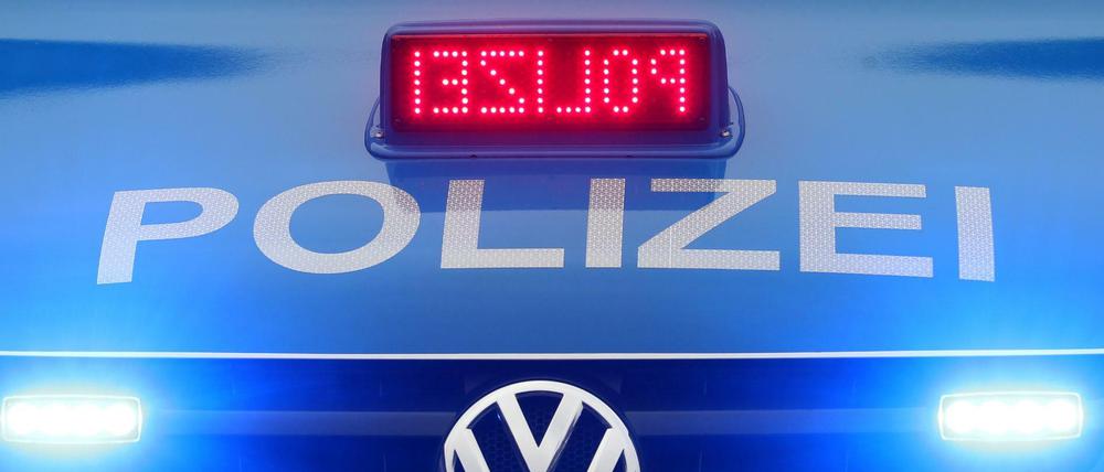 Ein Polizeiauto (Archivfoto).