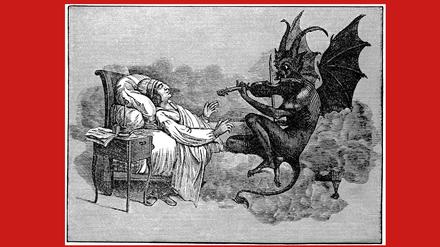 Illustration zur Teufelstriller-Sonate von Louis-Léopold Boilly (1761-1845)