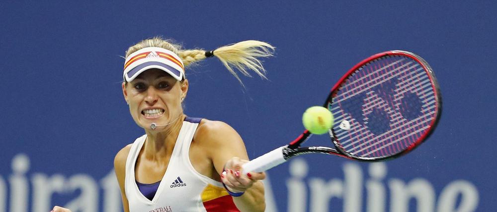 Für Titelverteidigerin Angelique Kerber sind die US Open schon nach der ersten Runde beendet.
