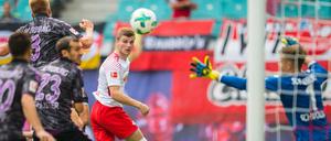 Timo Werner erzielt gegen Freiburg sein erstes Saisontor.
