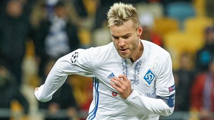 Andrej Jarmolenko spielte zuvor bei Dynamo Kiew.