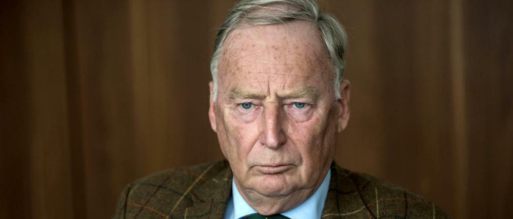 Alexander Gauland, Spitzenkandidat der Alternative für Deutschland (AfD) für die Bundestagswahl.