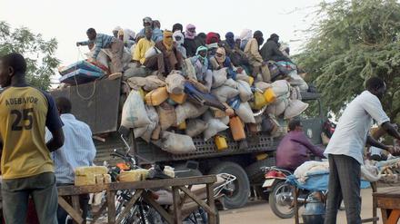 Migranten in Niger starten zu einer gefährlichen Reise durch die Sahara nach Norden.