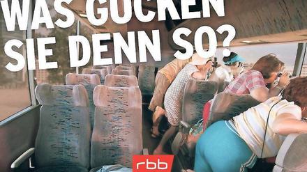 Selbstironische Kampagne: Der Rundfunk Berlin-Brandenburg will sich als frecher TV-Sender mit Ecken und Kanten – nicht nur im Logo – präsentieren. o