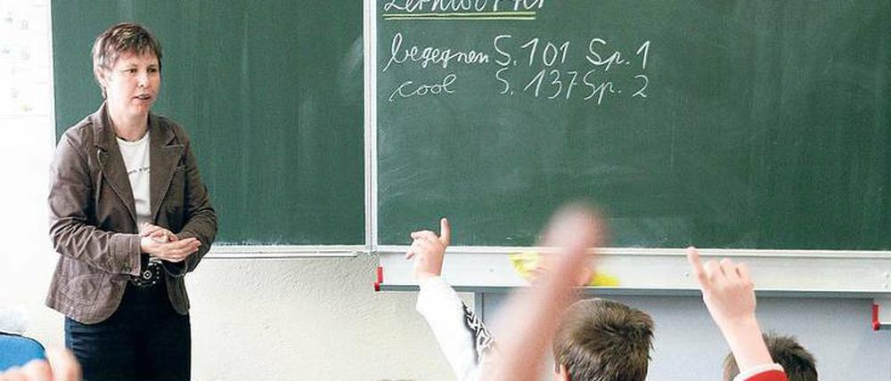 Aufgezeigt. Eine Million Ganztagsschulplätze will die SPD schaffen.