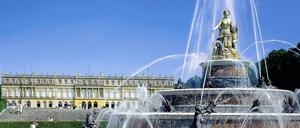 Musik zwischen Wasserspielen. Unser Autor erlebt ein Konzert auf Ludwigs Trauminsel Herrenchiemsee.